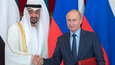 الشيخ محمد بن زايد مع الرئيس بوتين